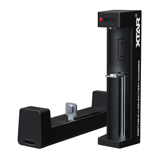 Ładowarka do akumulatorów cylindrycznych Li-ion Xtar MC1 USB-C Ładowarka do akumulatorów cylindrycznych Li-ion Xtar MC1 USB-C