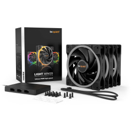 Wentylator be quiet! Light Wings 120 PWM high-speed ARGB T Pack 3x120mm