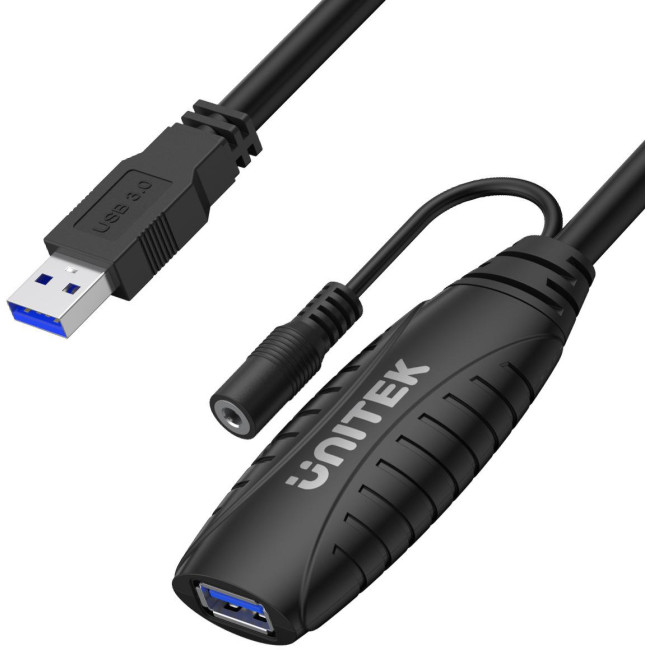 Unitek Wzmacniacz sygnału, przedłużacz USB 3.1 15m Y-3003C Unitek Wzmacniacz sygnału, przedłużacz USB 3.1 15m Y-3003C