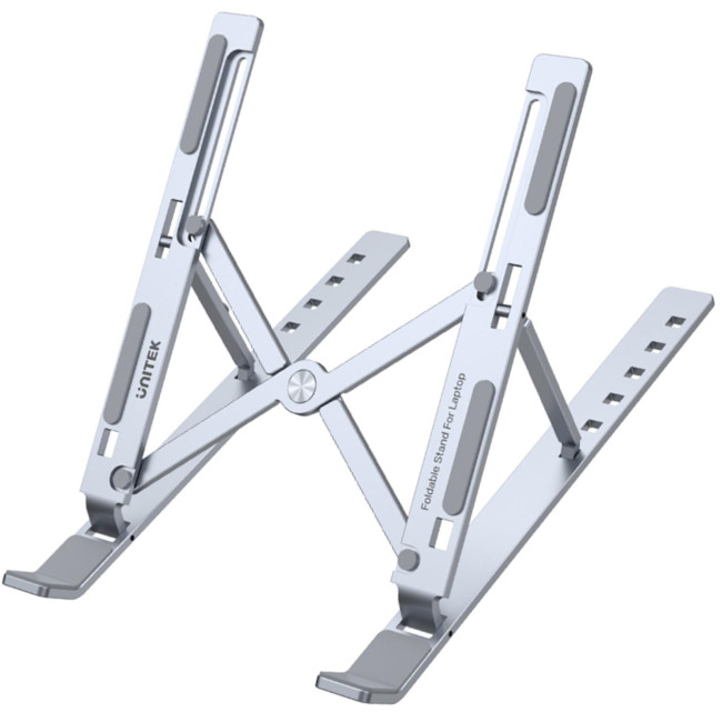 Unitek Podstawka pod laptopa, składana, aluminium Unitek Podstawka pod laptopa, składana, aluminium
