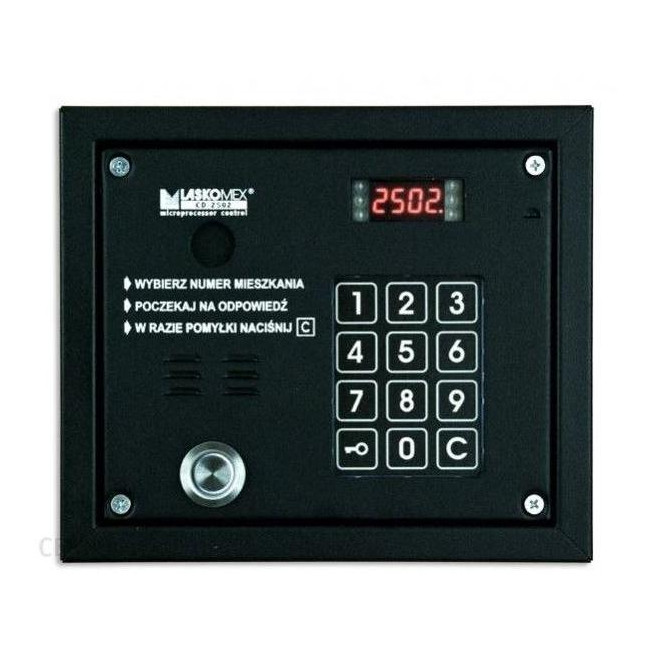 Laskomex Kaseta zewnętrzna CP-3103TR POL CZARNY TM RFID