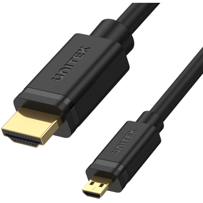 Unitek Kabel micro HDMI - HDMI 2.0 4K 60Hz 2 m Unitek Kabel micro HDMI - HDMI 2.0 4K 60Hz 2 m