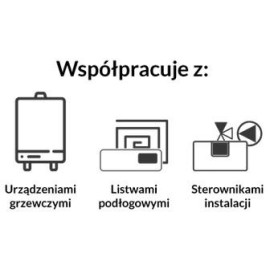 Przewodowy dwustanowy regulator pokojowy czarny ST-292v3 Tech sterowniki
