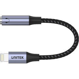 Unitek Adapter Lightning na mini jack 3,5 mm (F)