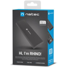 Obudowa na dysk SSD Natec Rhino M.2 NVME Lite USB-C 3.1 Gen.2 aluminium