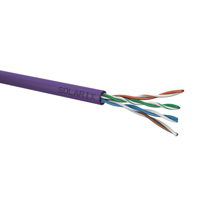 KABEL SKRĘTKA SOLARIX CAT.5E UTP LSOH Dca SXKD-5E-UTP-LSOH box 305m KABEL SKRĘTKA SOLARIX CAT.5E UTP LSOH Dca SXKD-5E-UTP-LSOH box 305m