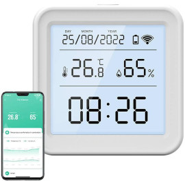 Inteligentny czujnik temperatury i wilgotności WiFi Gosund S6 LCD Tuya