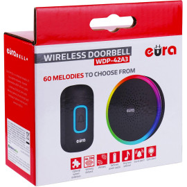 Dzwonek bezprzewodowy EURA WDP-42A3 czarny
