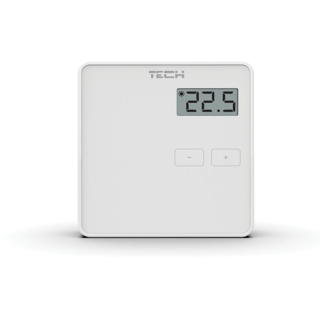 Przewodowy dwustanowy regulator pokojowy biały ST-294v1 Tech sterowniki