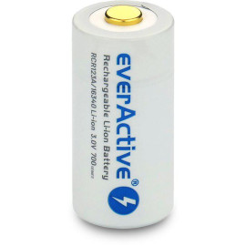 Akumulatorek 16340 / R-CR123 3V everActive 700mAh (1 szt.) z zabezpieczeniem