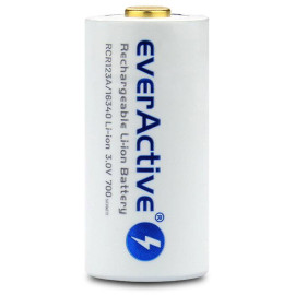 Akumulatorek 16340 / R-CR123 3V everActive 700mAh (1 szt.) z zabezpieczeniem