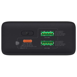 Powerbank Baseus Adaman2 PPAD050101 20000mAh 30W PD QC 3.0 Super VOOC 2x USB-A 1x USB-C