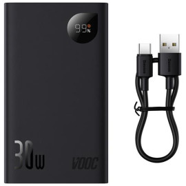 Powerbank Baseus Adaman2 PPAD050101 20000mAh 30W PD QC 3.0 Super VOOC 2x USB-A 1x USB-C