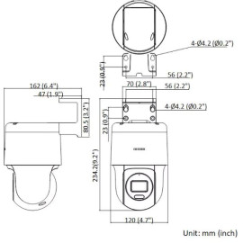 KAMERA IP HIKVISION DS-2DE2C400MW-DE(F0)(S7)