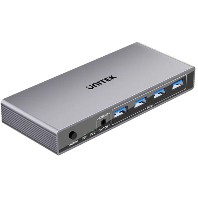 Unitek Przełącznik KVM 8K@60Hz USB 3.0 5Gbps DP Unitek Przełącznik KVM 8K@60Hz USB 3.0 5Gbps DP