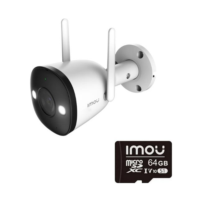 Kamera IP Imou Bullet 2 4MP IPC-F42FEP z kartą pamięci 64GB Kamera IP Imou Bullet 2 4MP IPC-F42FEP z kartą pamięci 64GB