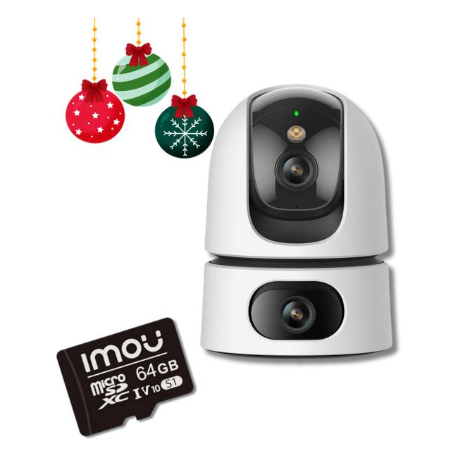Kamera IP Imou Ranger Dual 10MP z kartą pamięci Imou 64GB Kamera IP Imou Ranger Dual 10MP z kartą pamięci Imou 64GB