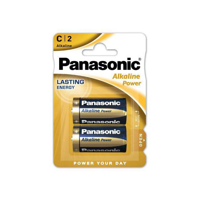 Bateria LR14 / APB / 2BP PANASONIC BRONZE Alcaline (blister 2 szt.)