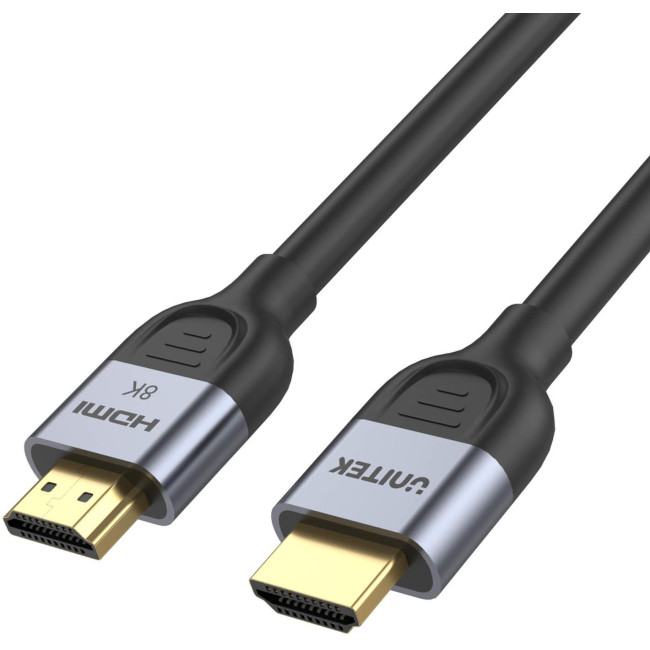 Unitek Kabel HDMI 2.1 8K 60Hz, czarny, 2m Unitek Kabel HDMI 2.1 8K 60Hz, czarny, 2m