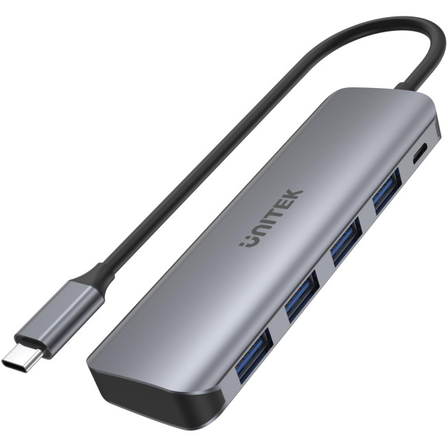Unitek Aktywny hub USB-C 4xUSB 3.1 Gen1 microUSB Unitek Aktywny hub USB-C 4xUSB 3.1 Gen1 microUSB