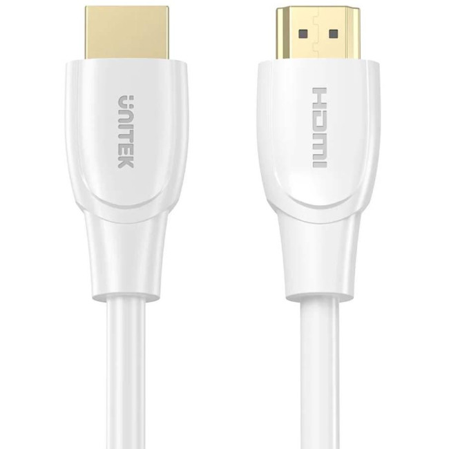 Kabel HDMI Unitek 2.0 4K biały 0,3m Kabel HDMI Unitek 2.0 4K biały 0,3m