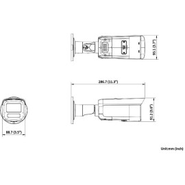 KAMERA IP HIKVISION DS-2CD2T86G2H-IS2U/SL(2.8mm)