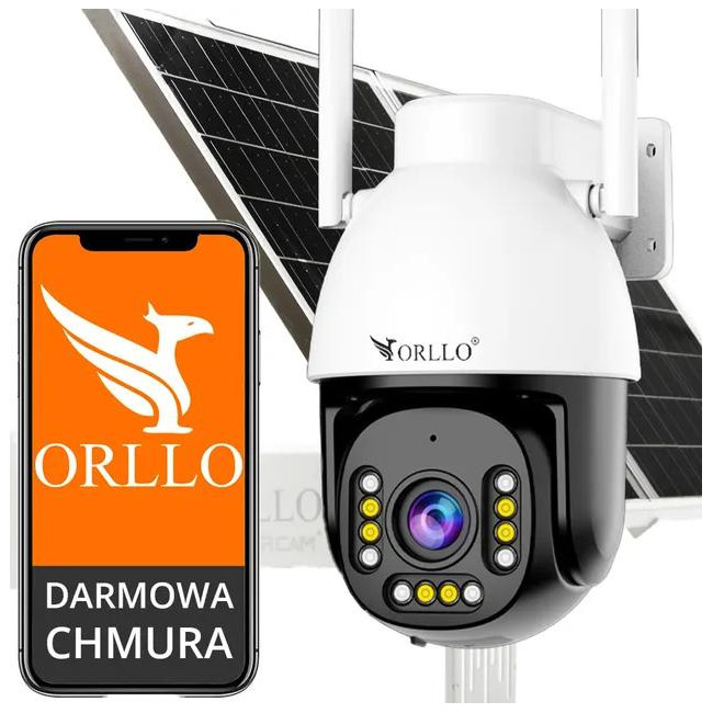 Kamera IP Orllo Z9 ULTRA z panelem solarnym SM6030 PRO