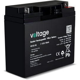 Akumulator AGM Voltage 12V 18Ah VE12-18 (Żywotność 6-9 lat)