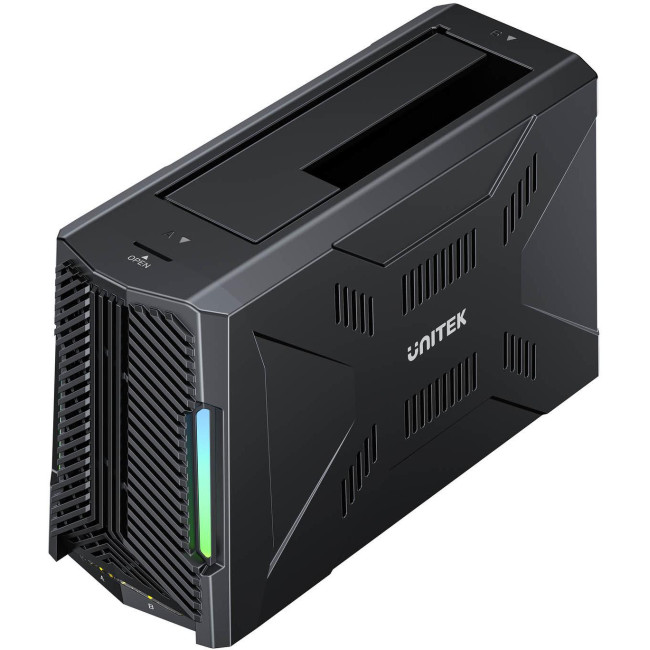 Unitek Stacja dokująca, 1x dysk M.2 NVMe, 1x dysk SATA, USB-C 10 Gbps S1234B01-EU Unitek Stacja dokująca, 1x dysk M.2 NVMe, 1x dysk SATA, USB-C 10 Gbps S1234B01-EU
