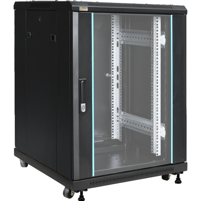 Szafa Rack stojąca do złożenia 15U/ 600x600 Pulsar RS1566
