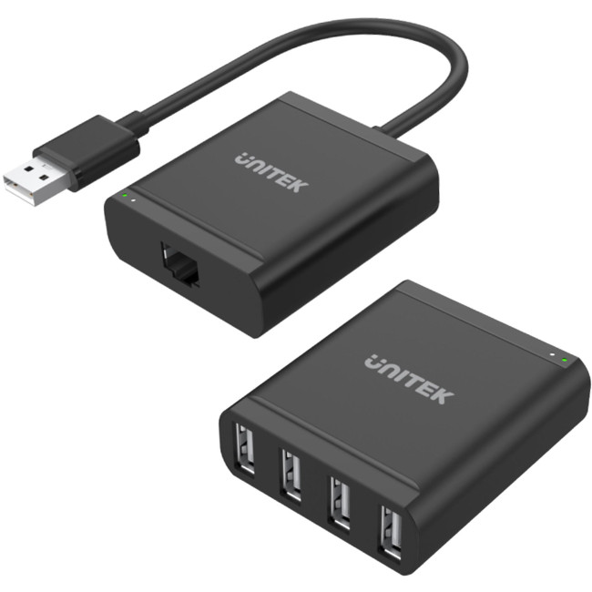 Unitek Y-2516 przedłużacz USB 2.0 po skrętce 4xUSB Unitek Y-2516 przedłużacz USB 2.0 po skrętce 4xUSB