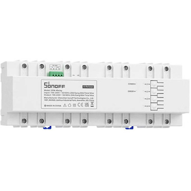 Inteligentny przełącznik Sonoff SPM 4Relay Inteligentny przełącznik Sonoff SPM 4Relay