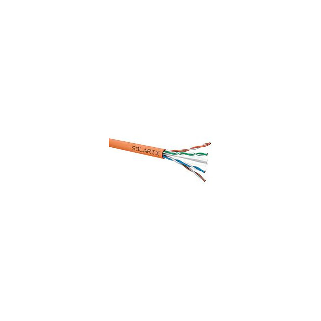 KABEL SKRĘTKA SOLARIX CAT.6 U/UTP LSOHFR B2ca s1d1a1 szpula 500M KABEL SKRĘTKA SOLARIX CAT.6 U/UTP LSOHFR B2ca s1d1a1 szpula 500M