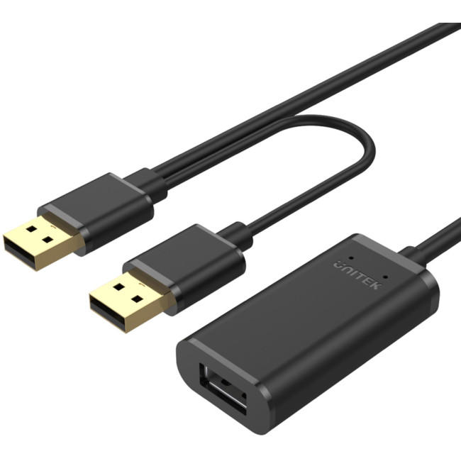 Wzmacniacz sygnału Unitek Y-278 USB 2.0 10m Wzmacniacz sygnału Unitek Y-278 USB 2.0 10m
