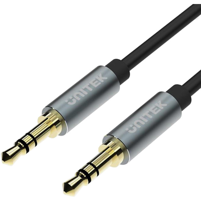Unitek Y-C922ABK przewód miniJack 3.5mm -miniJack TWIST 1,5m Unitek Y-C922ABK przewód miniJack 3.5mm -miniJack TWIST 1,5m