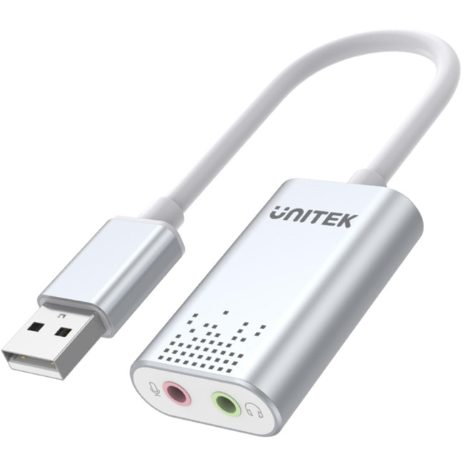 Unitek Y-247A karta dzwiekowa USB Stereo Unitek Y-247A karta dzwiekowa USB Stereo
