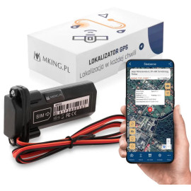 Lokalizator GPS Mking MK02 Śledzenie Pojazdu Łodzi