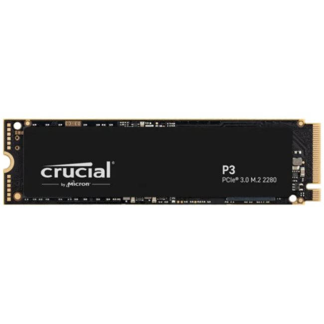 Dysk SSD Crucial P3 500GB 3D NAND NVMe PCIe M.2 Dysk SSD Crucial P3 500GB 3D NAND NVMe PCIe M.2