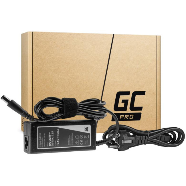 ZASILACZ ŁADOWARKA DO LAPTOPA DELL Green Cell PRO AD07AP 19,5V 3,34A 65W 7,4mm/5,0mm ZASILACZ ŁADOWARKA DO LAPTOPA DELL Green Cell PRO AD07AP 19,5V 3,34A 65W 7,4mm/5,0mm
