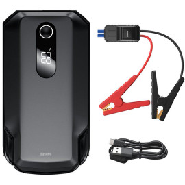 POWERBANK BOOSTER Baseus Max Car Jump Starter CGNL020001 20000mAh 12V 2000A + KABLE KROKODYLKI