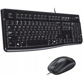 Zestaw przewodowy Logitech MK120 Czarny
