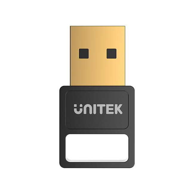 Adapter Unitek B105B Bluetooth 5.3 BLE USB-A czarny Adapter Unitek B105B Bluetooth 5.3 BLE USB-A czarny