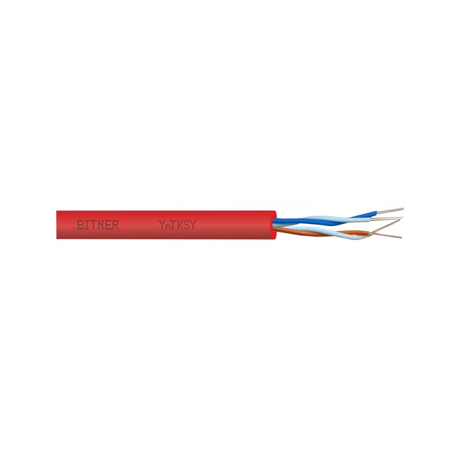 KABEL SYGNALIZACJI PPOŻ BITNER YnTKSY 2x2x0,8 - 100m KABEL SYGNALIZACJI PPOŻ BITNER YnTKSY 2x2x0,8 - 100m