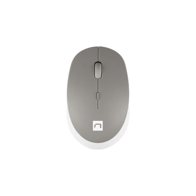 Mysz bezprzewodowa Natec Harrier 2 1600dpi Bluetooth biało-szary Mysz bezprzewodowa Natec Harrier 2 1600dpi Bluetooth biało-szary