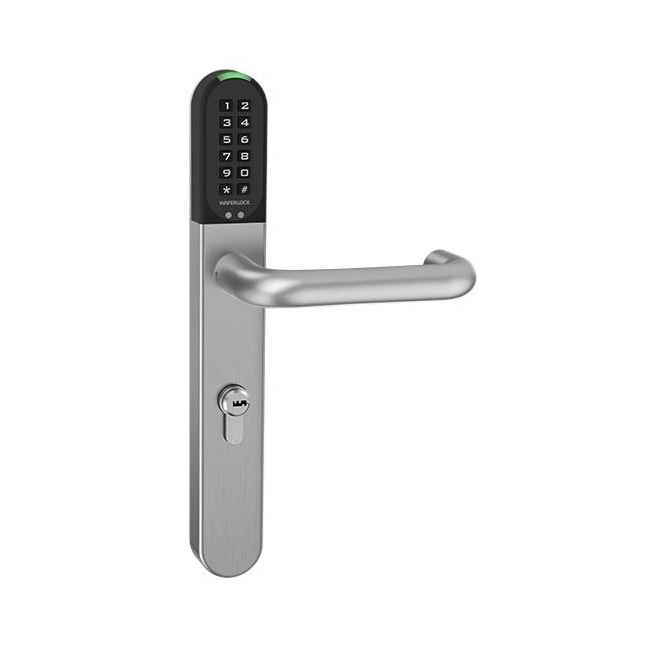 Klamka elektroniczna WFE L701 z klawiaturą 92mm INOX