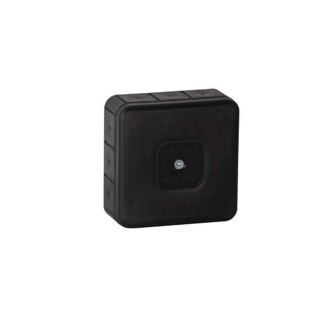 Puszka natynkowa pusta 12 wlotów VIPLAST VP-31 CZARNA IP55 85x85x37mm 031-05 Puszka natynkowa pusta 12 wlotów VIPLAST VP-31 CZARNA IP55 85x85x37mm 031-05