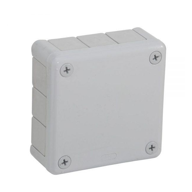 Puszka natynkowa pusta 12 wlotów VIPLAST VP-41 SZARA IP55 98x98x42mm 041-03 Puszka natynkowa pusta 12 wlotów VIPLAST VP-41 SZARA IP55 98x98x42mm 041-03