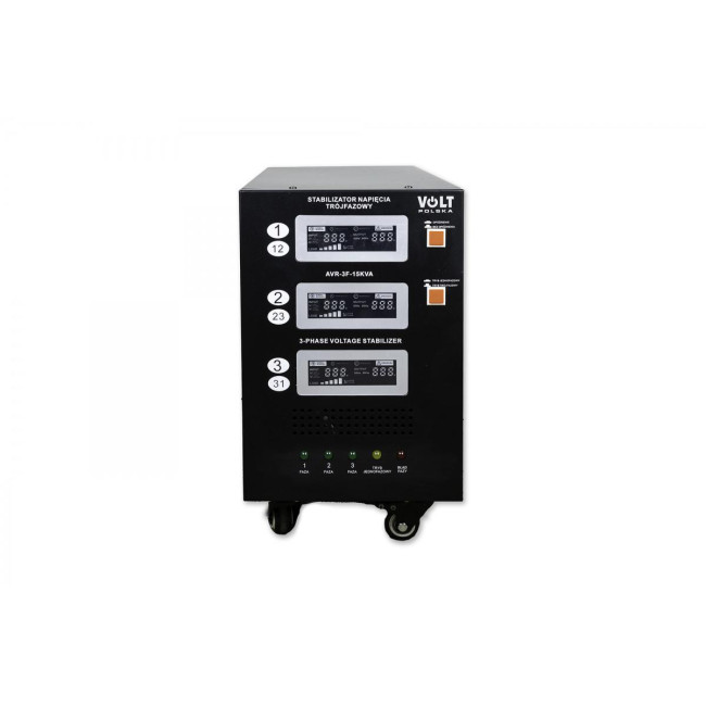 Stabilizator napięcia trójfazowy Volt Polska AVR PRO 15000 3% SERVO 3-F Stabilizator napięcia trójfazowy Volt Polska AVR PRO 15000 3% SERVO 3-F
