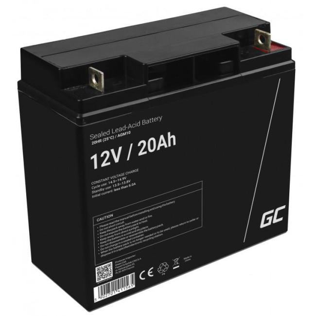 AKUMULATOR AGM Green Cell VRLA 12V 20Ah AKUMULATOR AGM Green Cell VRLA 12V 20Ah