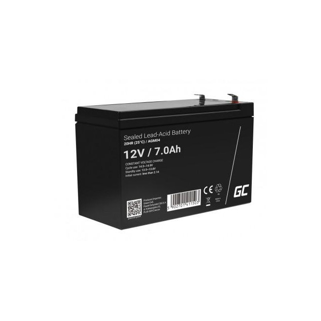 AKUMULATOR AGM Green Cell VRLA 12V 7Ah AKUMULATOR AGM Green Cell VRLA 12V 7Ah